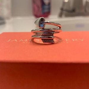 Arrow and Heart ring